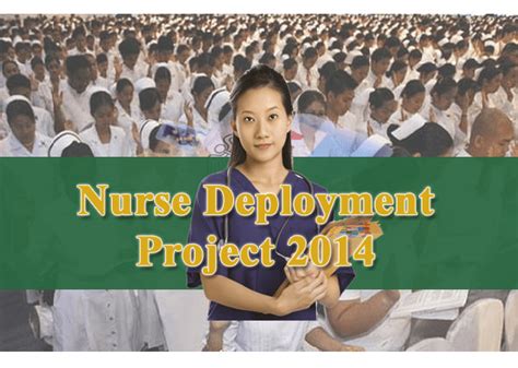 nurse deployment program salary|Nurse Deployment Program by DOH .